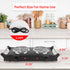 Moclever Hot Plate Electric Stove, 2000W Portable Cooking Stove with 5 Levels of Adjustable Temperature