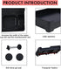 YONGAIJIA YONGJIA Foldable Bedside Shelf, bunk Bed Tray for top bunk, College, Dorm, Bedroom, Kids bunk Bed, Foldable