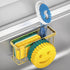 MURLONG Sponge Holder Smiley Face, Sink Caddy for kitchen Sink, Kitchen Organizer