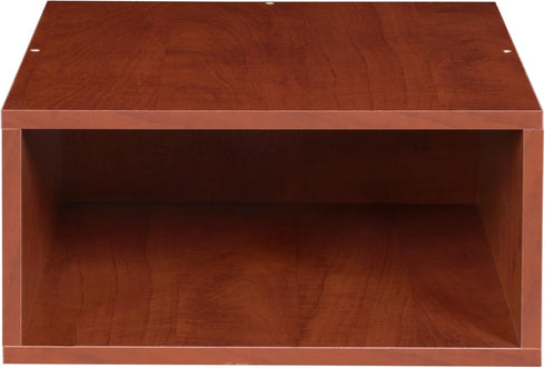 Niche Cubo Half Size Stackable Storage Organizer Cube in Warm Cherry