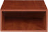 Niche Cubo Half Size Stackable Storage Organizer Cube in Warm Cherry