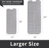 16 39 ROSMARUS Extra Long x Non-Slip Bathtub Mat, Shower Mat for Tub with Suction Cups and Drain Holes Bathtub Mats