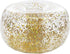 Air Candy Inflatable Ottoman BloChair Filled with Gold Glitter Perfect Inflatable Furniture for Kids and Adults. Can be