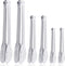 6 Pack Buffet Tongs, Stainless Steel Serving Tongs, 7 Inch, 9 Inch, 12 Inch Serving Utensils