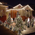 Brizled Christmas Lights, 33ft 100 LED Connectable Mini String Lights, 120V UL Certified Cool White for Indoor Outdoor