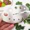 Herb Strippers 11 Holes Stainless Steel Kitchen Leaf Stripping Tool for Removing Stems from Herbs & Kale