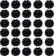 30Pcs Wire Cube Connectors - Plastic Grid Cube Organizer Connector for Modular Closet Storage & Wire Shelving (Black)