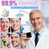 DRMXBU Toothbrush Sanitizer Case and Holders, Wall Mounted Toothbrush Holder with LED Screen, Rechargeable Travel