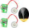 2 Pack Atomization Disc, Mist Maker Ultrasonic Atomization Module for DIY Humidifier with PCB 5V