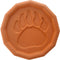 JBK Pottery Terracotta Brown Sugar Saver - Handmade Terra Cotta Sugar Keeper with Decorative Discs, Made in the USA