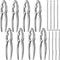 WHDLQFL 16 Pack Lobster Crackers and Picks Set, Crab Leg Cracker Tools, Stainless