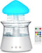 Diffuserlove Cloud Humidifier Rain Water Drip Diffuser Humidifier with Remote Waterfall Lamp