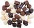 Hiawbon 30 Pcs Fake Chocolate Artificial Food Realistic Mixed Color Chocolate Models