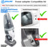 T Power Ac Dc Adapter for Holife Homasy HM036 6KPA Handheld Vacuum Cyclonic Suction Cordless Cleaner for 14.8V Lithium 85W-90W Vacuum Charger Power Supply