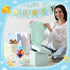 4 11 4 Inch Tessco for you Pcs Large Baby Milk Bottle Fillable Baby Shower x Piggy Bank Plastic Container for Game