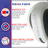 Whole Parts Washer and Dryer Control Knob Assembly Part# WP3402572 - Compatible with Kenmore & Whirlpool
