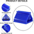 50 Litoexpe Pcs Blue Game Card Holder Stand, Acrylic Card Stand Plastic Game Piece Holders for Cards, Party, Game