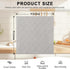 24 Pack (10 10 Inches, Homaxy Kitchen Dish Cloths x Grey), Super Soft and Absorbent Coral Velvet Dish Towels, Nonstick