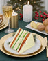 Kmiunty 3PCS Simulation Food Artificial Sandwich Fake Food Bread Model Photography Prop for Home Kitchen Party