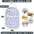 20oz)- Yelocota Small Insulated Lunch Bag- Snack Bag- Mini Cooler Bag with Handle for Travel,Work,School(Storage Space