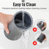 Zulay Kitchen Powerful 4-in-1 Electric Milk Frother and Steamer - Durable Cold Foam Maker for Coffee & Latte, Hot