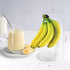 1-Pack Meadow Lane Banana Holder Stand - BPA-Free White Plastic Fruit Hanger for Freshness, Kitchen Storage Item