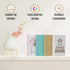 4 PROBENEX Blush Large | PCS Faux Decorative Books for Home Decor | Not Real Books (Cardboard Boxes) | Coffee Table