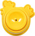 Seki Japan Egg Pierce, Hard Boiled Egg Peeler, Kawaii Chikin Shape, Yellow