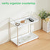 2 Countertop,Vanity Countertop Tier Bathroom Organizer Organizer,Tool-Less Installation Vanity Shelf Small Plastics