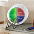 Health Beet 10” Macro Diet Portion Control Plate - Balanced Eating with 3 Flat Sections for Veggies, Carbs & Protein