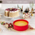 4 Packs Silicone Cake Pans for Baking, Round Molds for Cupcake, Cheese Cakes, Non-stick BPA Free