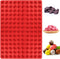 Palksky 140-Cavity Small Round Silicone Mold for Semicircle Chocolate Drops, Dog Treats Pan, Semi Sphere Gummy Candy