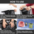 Travel Washing Machine & Retractable Clothesline, Portable Hand Washing Machine & Laundry Wash Bag for Camping
