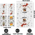 Hanamiya Na 4 Pcs Christmas Kitchen Towels, Merry Christmas Tree Reindeer Tea Hand Towel, Microfiber Dish Cloths