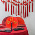 20 Pieces Folding Paper Hand Fans, Handheld Chinese New Year Decorations, Asian Oriental Foldable Fans
