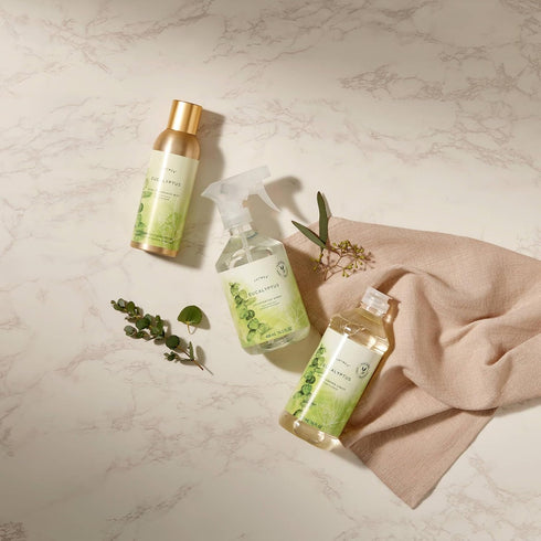 Thymes Home Fragrance Mist – Long Lasting Room Air Freshener Spray with Eucalyptus Oil, Italian Lemon, Fir (3 oz)