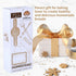 Bread Making Tools Set of 7, Includes Round Baking Mat, Oval Baking Mat, Sourdough Whisk, Bread Lame, Perfect Gift for