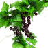 Meiliy 8FT Artificial Greenery Chain Grapes - Fake Vines Leaves Foliage for Home Room Garden Wedding Decor