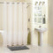 Hookless Full Length 2-in-1 Shower Curtain, 71" x 74", Frost