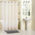 Hookless Full Length 2-in-1 Shower Curtain, 71" x 74", Frost