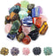 1 lb Bulk Assorted Stones - Large 1" Natural Raw Stones Crystal for Tumbling, Decoration, Polishing
