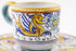 Fima ThatsArte.com Italian Ceramic Espresso Cup & Saucer, Raffaellesco, Handmade in Italy