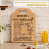 Unique Recipe Retirement Cutting Board for Women, Retirement Gift for Men, Happy Retirement Gift for Teacher Mom Friends