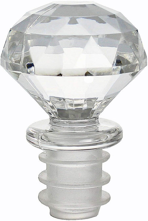 Prodyne Acrylic Diamond Faceted Bottle Stopper