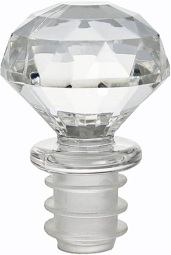 Prodyne Acrylic Diamond Faceted Bottle Stopper