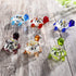 Crystalsuncatcher Handmade Tiny Turtle Glass Ornaments, Collectible Figurine for Gardens