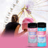 Perfectware 16oz 100ct -(1 32oz's Jars of Cotton Candy Floss Sugar with Cotton Candy Cones Included of Each Flavor