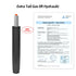 Adjustable Gas Lift Cylinder Tube for Office Chair Stool Replacement Parts, 14" to 22" Long, Heavy Duty, Black