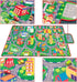 31.5"X67" 6 beetoy Car Rug, Play Mat with Roads for Kids - Portable, Anti-Slip, Educational City Life Traffic Carpet