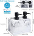 Set,with 4-in-1 Set Kitchen Soap Dispenser Liquid Hand and Dish Soap,Sponge Holder and Brush Holder Dual Soap Dispenser